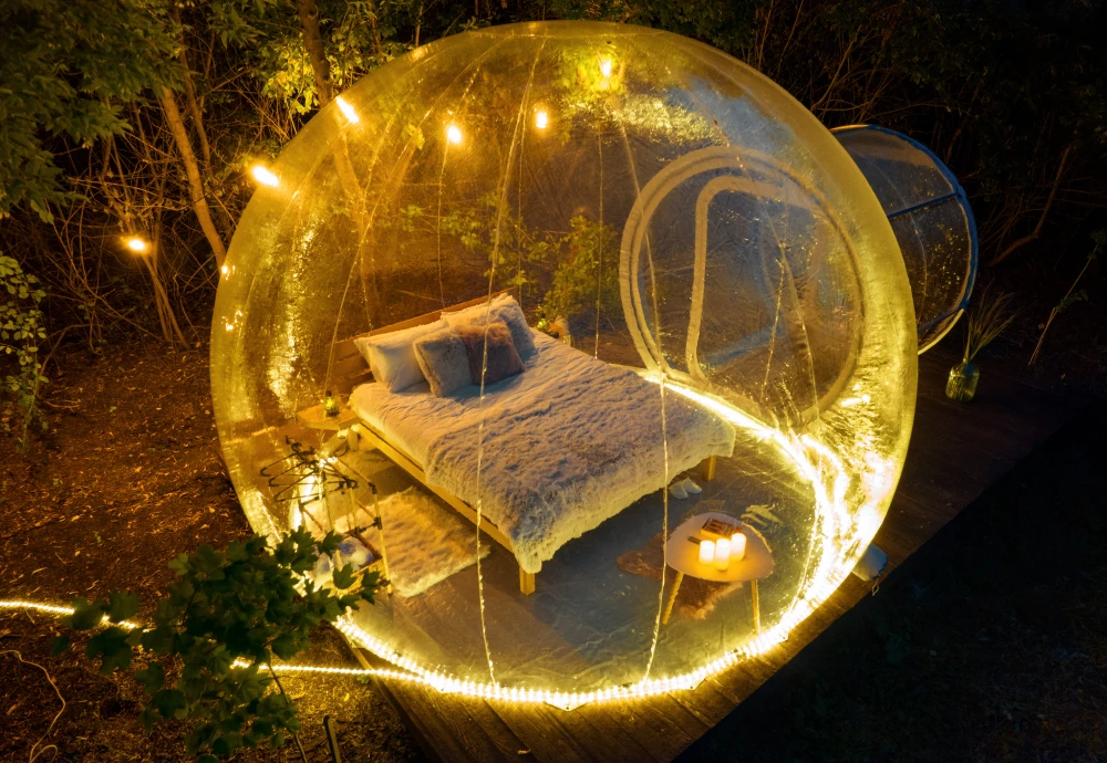 inflatable lawn tent bubble